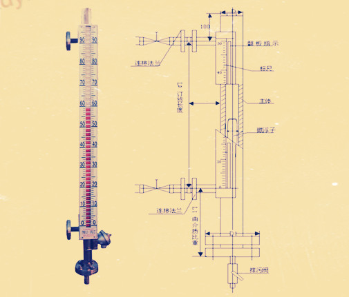 電伴熱型磁翻板液位計(jì)